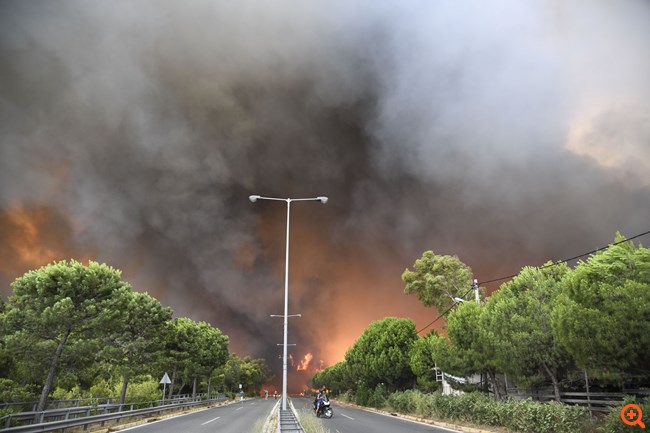 Πυρκαγιά Πεντέλη