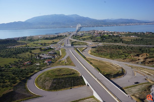 Ο ανισόπεδος κόμβος Αντιρρίου