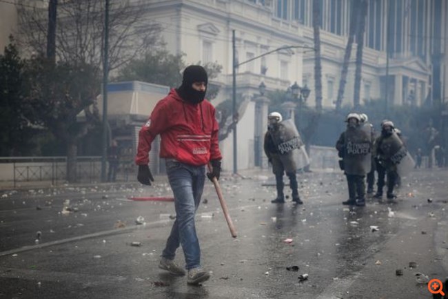 συλλαλητήριο επεισόδια4