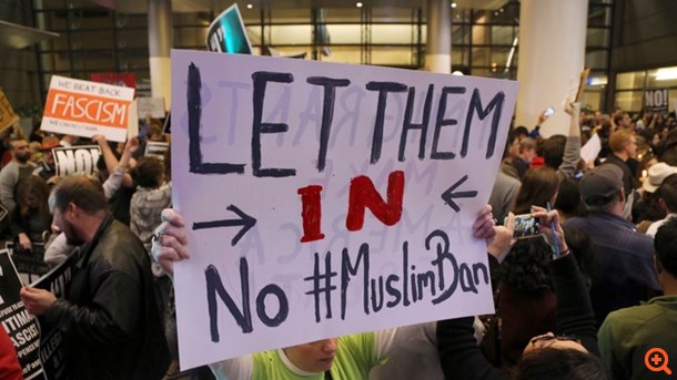 trump πρόσφυγες απαγόρευση εισόδου