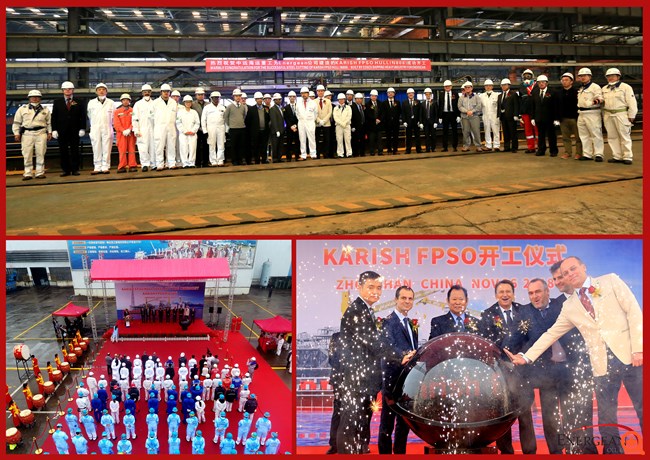 Ξεκίνησε η κατασκευή του FPSO της Energean