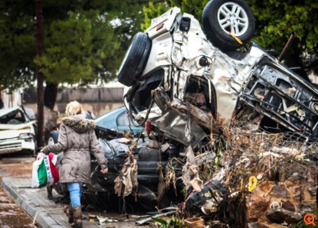 Στους 19 οι νεκροί από τη θεομηνία - 644 κτίρια χρήζουν αποζημίωσης