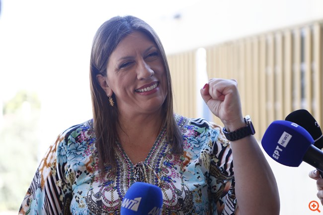 Ευρωεκλογές 2024 - Ψήφισε η Ζωή Κωνσταντοπούλου: "Πάμε να κάνουμε την αγάπη δύναμη"