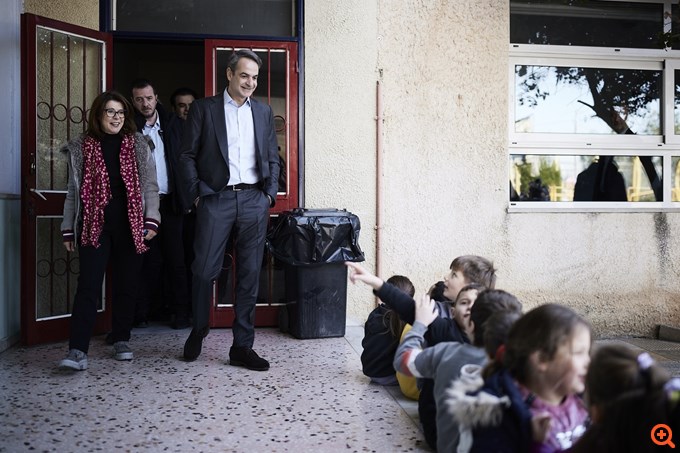 Κ. Μητσοτάκης: Πολύ σύντομα οι ανακοινώσεις για τα σχολεία του προγράμματος "Μαριέττα Γιαννάκου"