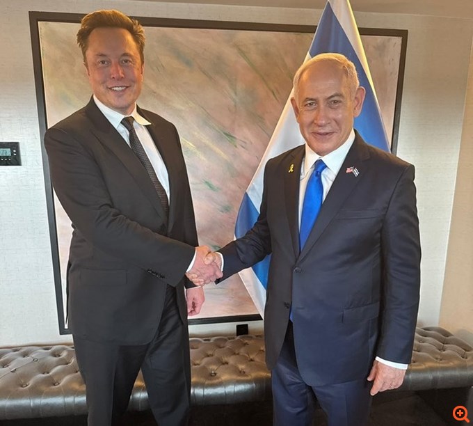 Συνάντηση Νετανιάχου - Μασκ στις ΗΠΑ