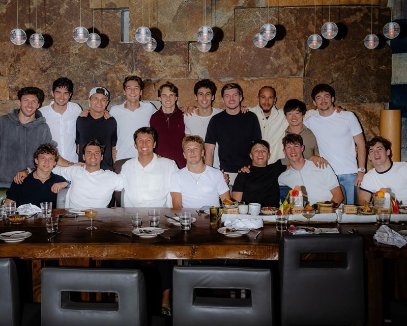 F1 δείπνο Lewis Hamilton