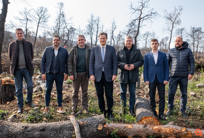 Η ΗELLENiQ ENERGY ολοκληρώνει τα κρίσιμα αντιδιαβρωτικά έργα στις καμένες δασικές εκτάσεις της Δυτικής Αττικής