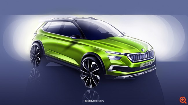 Η SKODA παρουσιάζει το πρωτότυπο VISION X