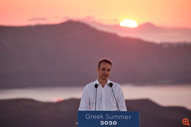Μητσοτάκης Σαντορίνη