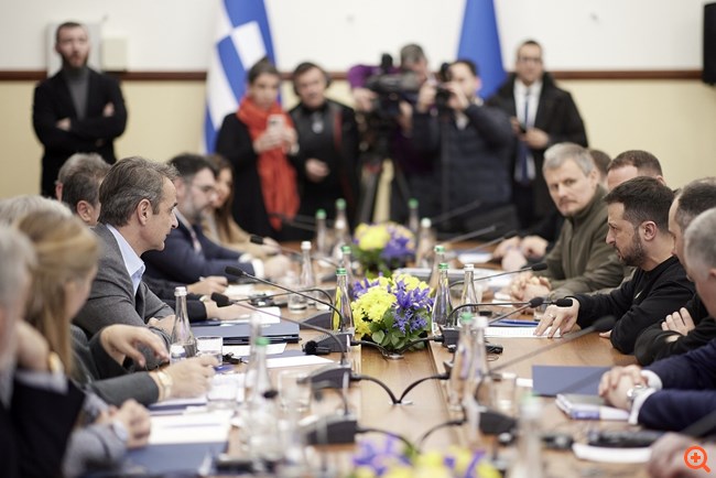 Μητσοτάκης Ζελένσκι