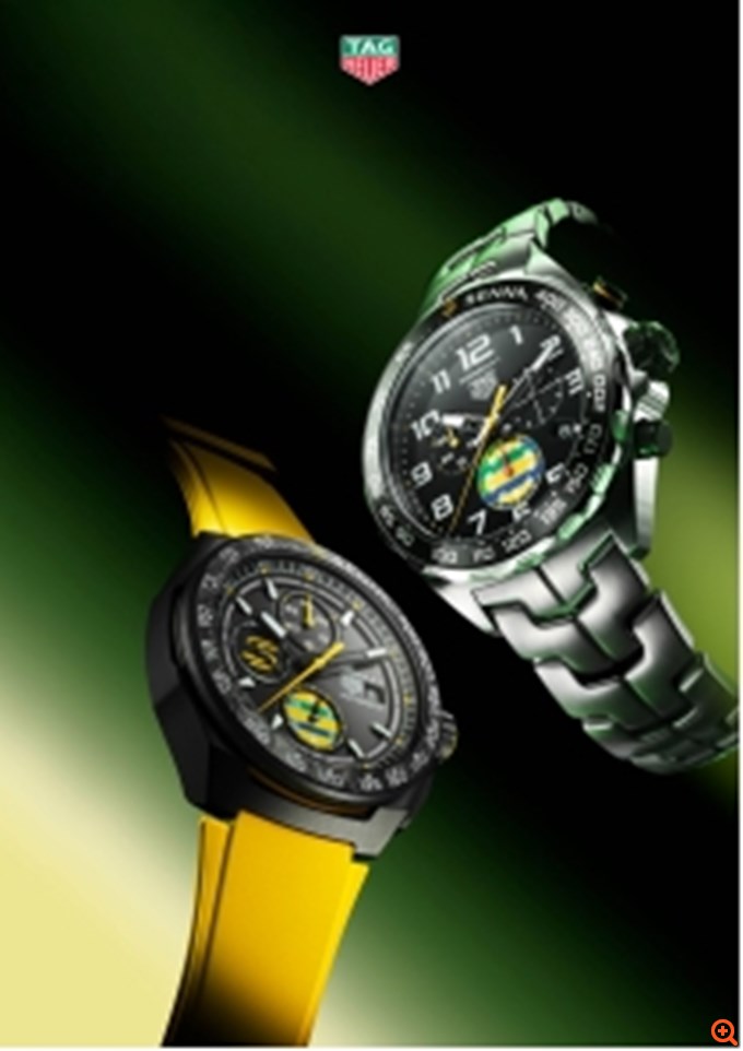 H TAG Heuer τιμά τον Ayrton Senna με δύο εντυπωσιακούς χρονογράφους