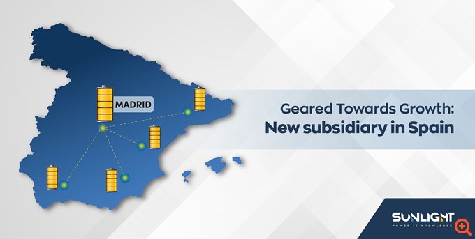 Η Sunlight Group επεκτείνεται μέσω της θυγατρικής της στην Ισπανία