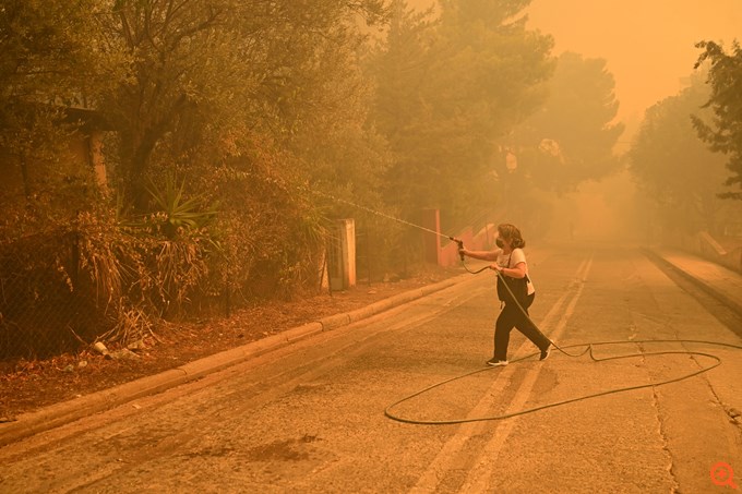 Πυρκαγιά Αττική (08/2024)