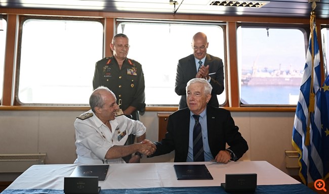 ΠΓΥ Περσέας: Μια ακόμη δωρεά της οικογένειας Πάνου Λασκαρίδη στο Πολεμικό Ναυτικό