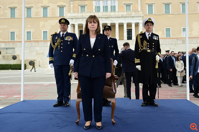 Ολοκληρώθηκε η μεγάλη στρατιωτική παρέλαση για την 25η Μαρτίου στην Αθήνα