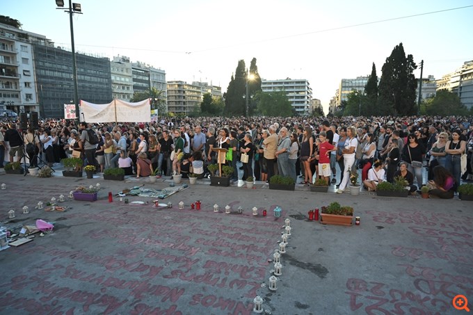 Τέμπη συγκέντρωση Σύνταγμα
