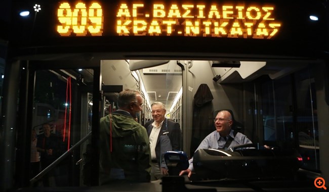 Στους δρόμους της Αθήνας τα νέα ηλεκτρικά λεωφορεία