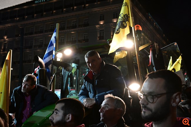 Πανελλαδικό συλλαλητήριο αγροτών στην Αθήνα