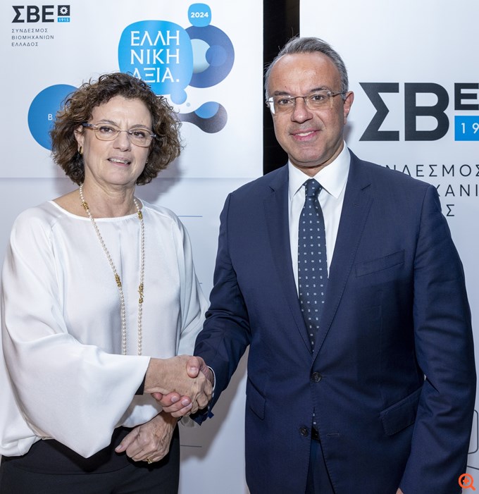 ΣΒΕ: Τα Βραβεία "ΕΛΛΗΝΙΚΗ ΑΞΙΑ 2024" ανέδειξαν την αριστεία και την καινοτομία στην ελληνική βιομηχανία