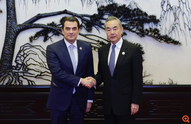 Στην Κίνα ο Κώστας Σκρέκας για το 3o Belt and Road Forum