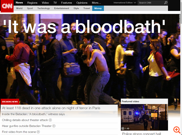 "Για μακελειό στο Παρίσι" κάνει λόγο ο διεθνής Τύπος