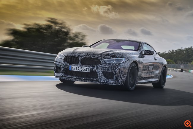 Η νέα BMW M8 στην τελική ευθεία