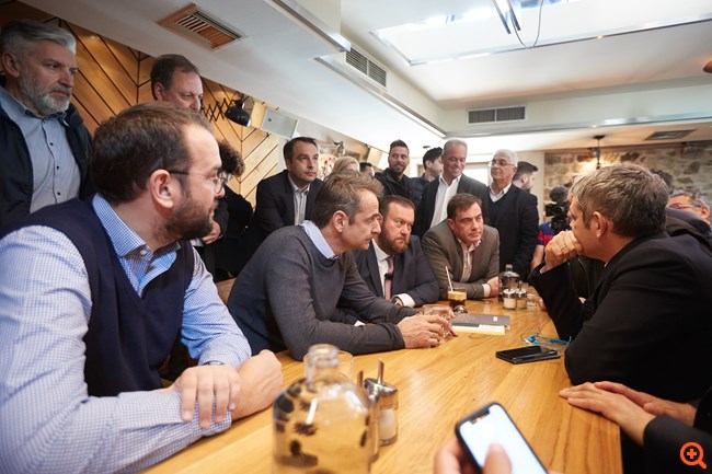 Κ. Μητσοτάκης: Θα μειώσουμε τον ΦΠΑ στην εστίαση στο 13%