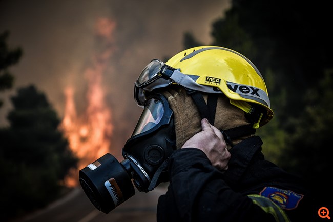 πυρκαγιά Εύβοια Αύγουστος 2019