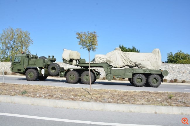Η Τουρκία μεταφέρει τους S-400 στη Σινώπη του Πόντου