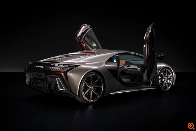Το hypercar Bertone GB110 λειτουργεί με συνθετικό καύσιμο από πλαστικά απόβλητα (εικόνες)