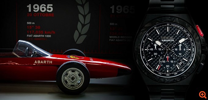 Συλλεκτικό ρολόι της Abarth για την επέτειο δύο ρεκόρ