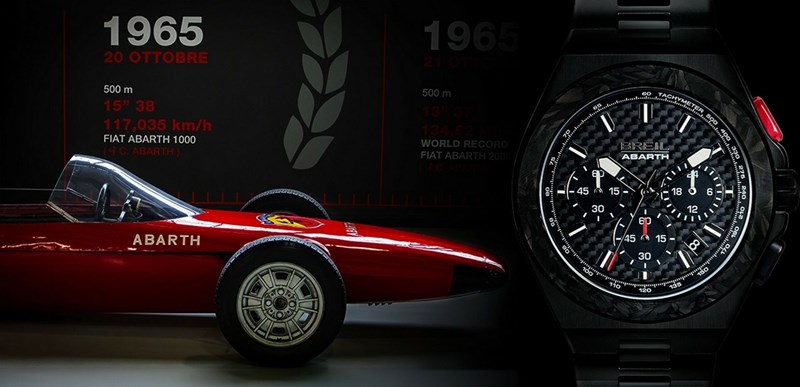 Abarth συλλεκτικό ρολόι Breil