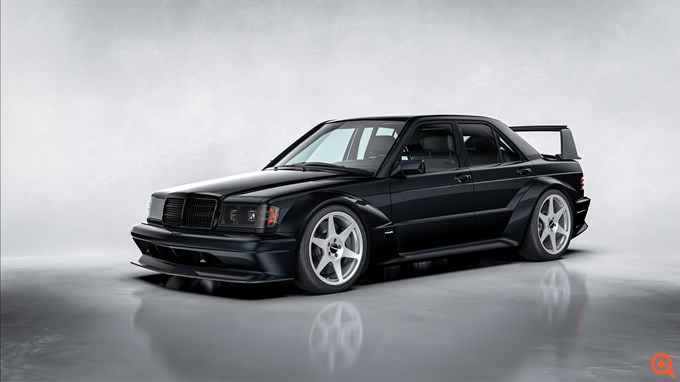HWA EVO Mercedes 190E Restomod