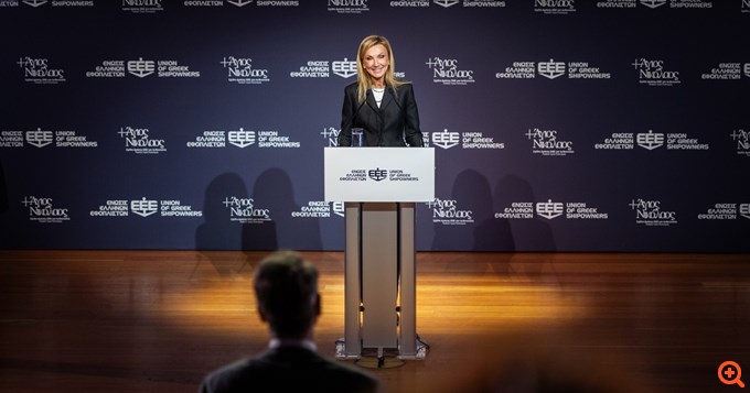 Μελίνα Τραυλού, Πρόεδρος ΕΕΕ: "Στη ναυτιλία των Ελλήνων δεν είμαστε των λόγων, αλλά των πράξεων"