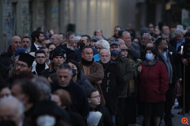 κηδεια του τέως βασιλιά Κωνσταντίνου