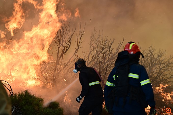 Εύβοια: Χωρίς ενεργό μέτωπο η φωτιά - Καταστροφές σε καλλιέργειες και υποδομές