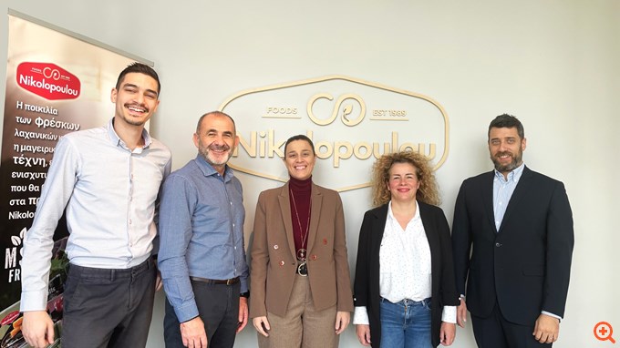 Nikolopoulou foods: Υγιής ανάπτυξη, ποιότητα προϊόντων-υπηρεσιών και νέες επενδύσεις 5 εκατ. ευρώ