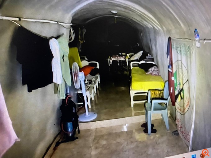 Στη δημοσιότητα βίντεο του Σινουάρ να κατεβαίνει σε τούνελ πριν την επίθεση της 7ης Οκτωβρίου