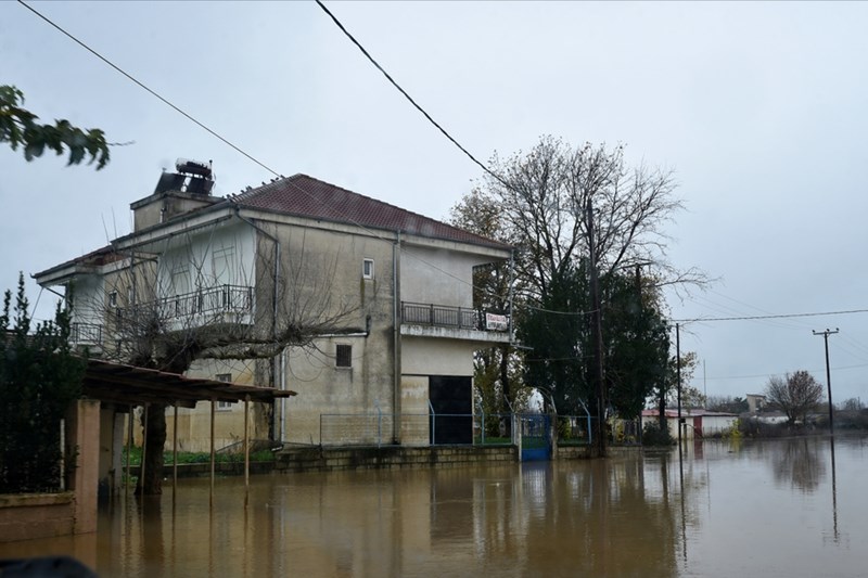 Κακοκαιρία Υπέρεια  Λάρισα 12/25