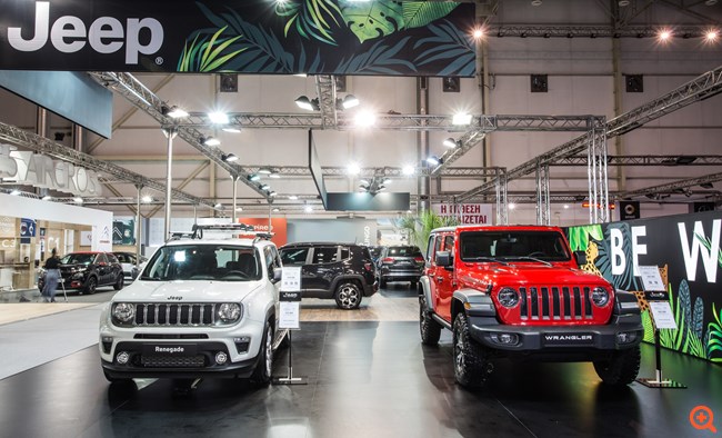 Τα νέα Jeep Wrangler και Jeep Renegade στην "Αυτοκίνηση 2018"