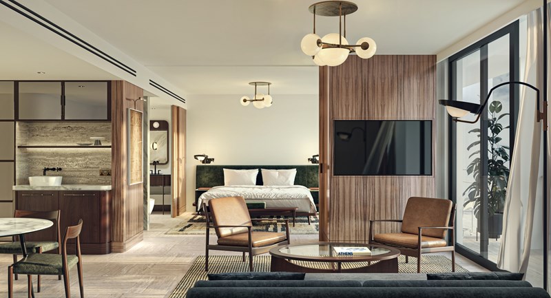 Conrad Athens One Bedroom Suite