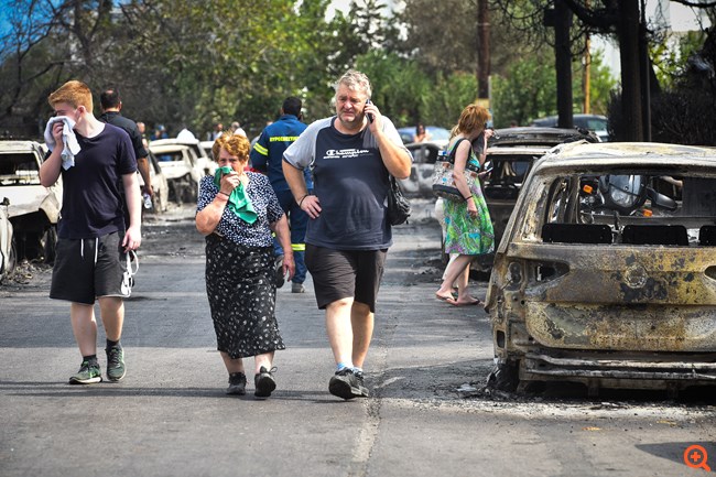 συμπαρασταση πυρκαγιές