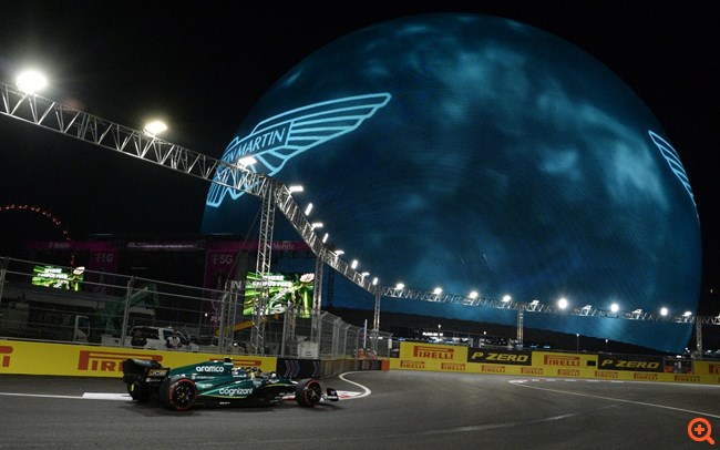 F1 Las Vegas Κατατακτήριες Aston Martin