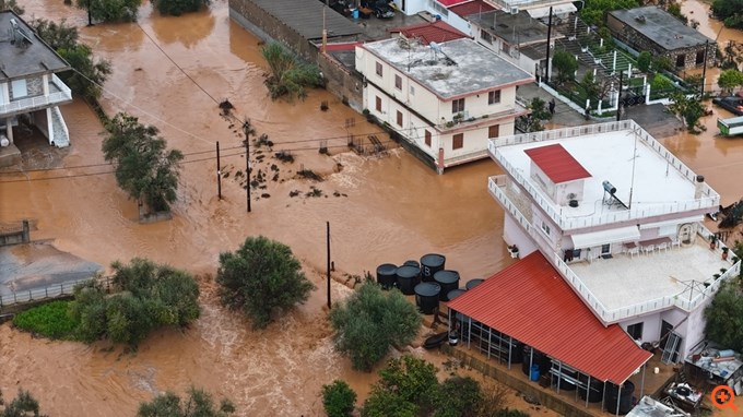 Κακοκαιρία Byron πλημμύρες 12/25