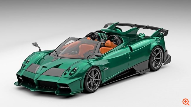 Imola Roadster: Η πιο δυνατή cabrio Pagani έχει 850 ίππους (εικόνες)