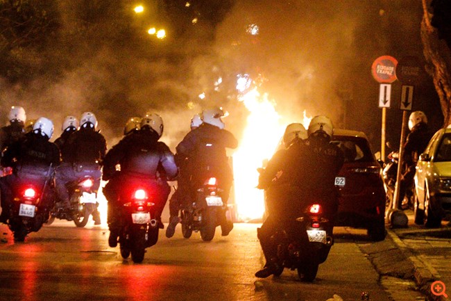 Επεισόδια Ν. Σμύρνη 09/03/2021