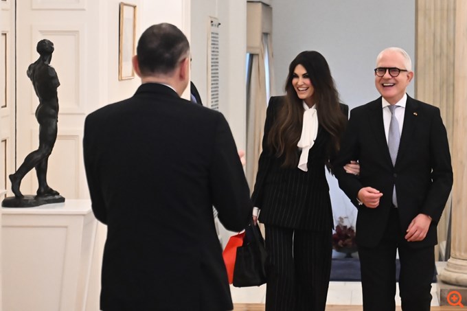 Την πρέσβη των ΗΠΑ Κ. Γκίλφοϊλ δέχθηκε στο ΥΠΕΞ ο Γ. Γεραπετρίτης