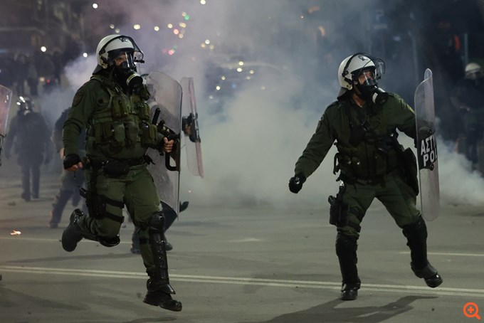 Τέμπη επεισόδια Θεσσαλονίκη 05/03
