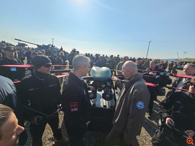 ALTUS-LSA: Ισχυρή παρουσία με προηγμένα drones στη στρατιωτική άσκηση "Αίσιος Οιωνός 2025"