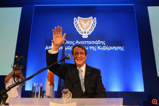 Επικράτηση Νίκου Αναστασιάδη δείχνουν τα exit polls